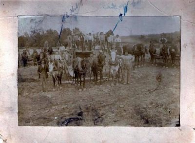W. E. Hill & J. W. Hill

This was shared by Dennis Schildauer.

This Cabinet Card Photo States: “W.E. Hill and J. W. Hill” on front; back says “grading for a race track, Mansfield, Missouri”
