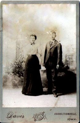 Click to view full size image
==============
Unidentified
This was Shared by Dennis Schildauer.
Unidentified Cabinet Card Photo in the Dolan/Duff Family Album.
The Photographers name is "Davis", Correctionville, Iowa.
Unidentified
This was Shared by Dennis Schildauer.
Unidentified Cabinet Card Photo in the Dolan/Duff Family Album.
The Photographers name is "Davis", Correctionville, Iowa.