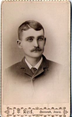 Click to view full size image
==============
Unidentified
This was Shared by Dennis Schildauer.
Unidentified Cabinet Card Photo in the Dolan/Duff Family
The Photographers name is "J. T. Relf", Decorah, Iowa.
Unidentified
This was Shared by Dennis Schildauer.
Unidentified Cabinet Card Photo in the Dolan/Duff Family
The Photographers name is "J. T. Relf", Decorah, Iowa.