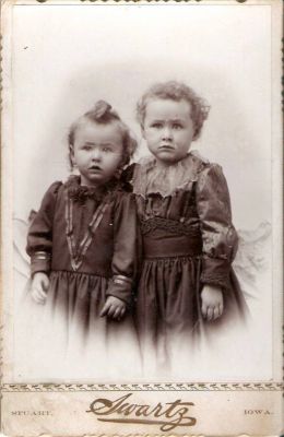 Click to view full size image
==============
Unidentified
This was Shared by Dennis Schildhauer.
Unidentified Cabinet Card Photo in the Dolan/Duff Family Album.
The Photographers name is "Swartz", Stuart, Iowa.
Unidentified
This was Shared by Dennis Schildhauer.
Unidentified Cabinet Card Photo in the Dolan/Duff Family Album.
The Photographers name is "Swartz", Stuart, Iowa.