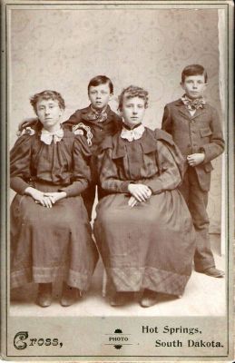 Unidentified


This was Shared by Dennis Schildhauer.

Unidentified Cabinet Card Photo in the Dolan/Duff Family Album.

The Photographers Name is "Cross", Hot Springs, South Dakota.
