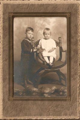 Unidentified

This was Shared by Dennis Schildhauer.

Unidentified Photo in the Dolan/Duff Family Album.

The Photographers name is "Egbert ____ (?) Studio", Atlantic, Iowa.

