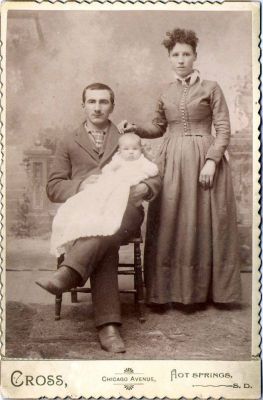 Click to view full size image
==============
Phillip Duff & Family
This was Shared by Dennis Schildhauer.
This Cabinet Card Photo States: "Phillip Duff & Family".
The Photographers name is "Cross", Hot Springs, South Dakota.
Phillip Duff & Family
This was Shared by Dennis Schildhauer.
This Cabinet Card Photo States: "Phillip Duff & Family".
The Photographers name is "Cross", Hot Springs, South Dakota.