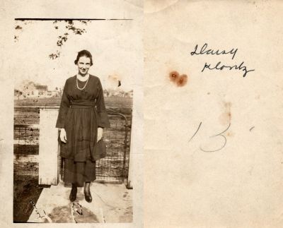 Click to view full size image
==============
Daisy Klontz
THIS HAS BEEN RETURNED TO FAMILY
This Photo States: "Daisy Klontz"
Daisy Klontz
THIS HAS BEEN RETURNED TO FAMILY
This Photo States: "Daisy Klontz"