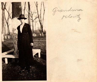 Ella Belle (Chezem) Klontz

THIS HAS BEEN RETURNED TO FAMILY

This Photo States: "Grandma Klontz"

NOTE: This Photo is Identified as "Ella Belle (Chezem) Klontz."

