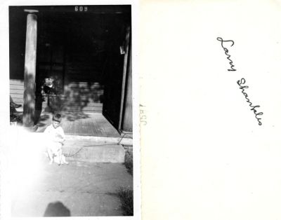 Click to view full size image
==============
Larry Shankles
THIS HAS BEEN RETURNED TO FAMILY
This Photo States: "Larry Shankles"
Larry Shankles
THIS HAS BEEN RETURNED TO FAMILY
This Photo States: "Larry Shankles"