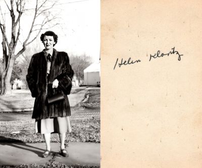 Helen May (Klontz) Margua

THIS PHOTO IS BEING SHARED

This Photo is Identified as "Helen May (Klontz) Marqua."

The Reverse side of this Photo States: "Helen."

