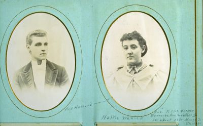 Hattie Wenick & Spouse

This was Shared by a anonymous member.

These Cabinet Card Photos State: "Her Husband. Hattie Wenick. 

Used to live corner Burnaide Ave & Luther Str. in about 1890. Moved to Chicago."
