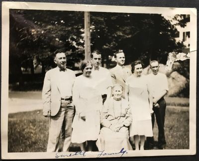 Click to view full size image
==============
Surette Family
This was Shared by Tracey PupDawg Goodwin.
This Photo is Labeled Surette Family
This Photo may be part of the Surette family documented on the
chart posted who resided at 59 Gould St, Stoneham, MA between
the 1920's-1980's. Photos were in albums belonging to my great
Aunt Jessie Goodwin who was the wife of Jeremiah Surette.
Surette Family
This was Shared by Tracey PupDawg Goodwin.
This Photo is Labeled Surette Family
This Photo may be part of the Surette family documented on the
chart posted who resided at 59 Gould St, Stoneham, MA between
the 1920's-1980's. Photos were in albums belonging to my great
Aunt Jessie Goodwin who was the wife of Jeremiah Surette.