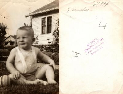 Unidentified

THIS HAS BEEN RETURNED TO FAMILY

This Photo States: "9 Months"

The Photographers name is "Hulls Photo Service", Anderson, Indiana.
