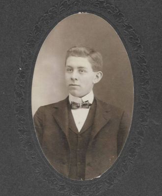 Horace A. Witman

THIS HAS BEEN RETURNED TO FAMILY

This photo mounted on board is of Horace A. Witman.

The Photographers name is "Meitzgeir", Harleysville, Pennsylvania
