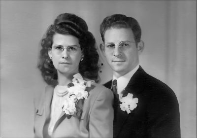 Carl Fair & Mary Alice Knaggs Fair

THIS HAS BEEN RETURNED TO FAMILY

This Photo is of Carl Fair & Mary Alice (Knaggs) Fair

This photo states: "Carl & Mary Fair, Wedding Day." The couple were married on Mar 9, 1946, in Douglas County, Oregon. Mr. Fair was a Staff Sergeant during WWII in the U.S. Army. Mrs. Fair died in 2017, at the ripe old age of 105.
