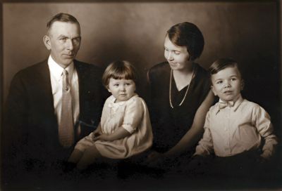 Floyd Dennis Balch & Family

THIS HAS BEEN RETURNED TO FAMILY

This Photo is of the "Balch" Family"

Floyd D. Balch (1894-1969), Gertrude Beatrice Eggleston (1894-1974) & Children Floyd Balch Jr (1924-1936) & Ethel Marie Balch (1928-2001)

This Photo Was Taken in 1930, Seattle, Washington
