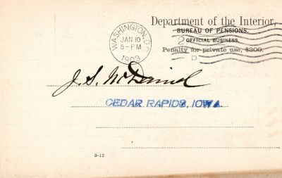 Levi Jefferson Ford

THIS HAS BEEN RETURNED TO FAMILY

Pension Papers for Levi Jefferson Ford.
