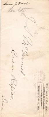 Levi Jefferson Ford

THIS HAS BEEN RETURNED TO FAMILY

Pension Papers for Levi Jefferson Ford.
