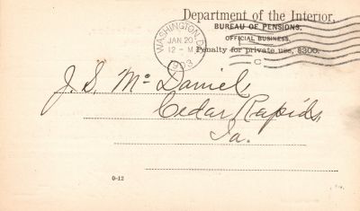 Levi Jefferson Ford

THIS HAS BEEN RETURNED TO FAMILY 

Pension Papers for Levi Jefferson Ford.
