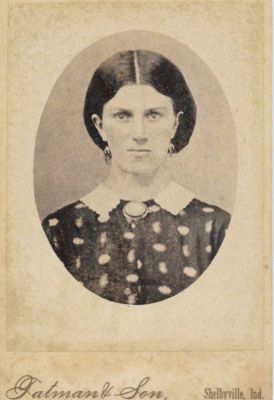 Click to view full size image
==============
Elizabeth Davis Copple
THIS HAS BEEN RETURNED TO FAMILY
This Cabinet Card Photo is of Elizabeth Davis Copple
The Photographers name is "Tatman & Son, Shelbyville, Shelby, Indiana
Elizabeth Davis Copple
THIS HAS BEEN RETURNED TO FAMILY
This Cabinet Card Photo is of Elizabeth Davis Copple
The Photographers name is "Tatman & Son, Shelbyville, Shelby, Indiana