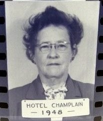 Unidentified
THIS HAS BEEN DONATED TO THE CLINTON COUNTY HISTORICAL ASSOCIATION.
Unidentified Employee for the Hotel Champlain in Plattsburgh New York in 1948.
Unidentified
THIS HAS BEEN DONATED TO THE CLINTON COUNTY HISTORICAL ASSOCIATION.
Unidentified Employee for the Hotel Champlain in Plattsburgh New York in 1948.