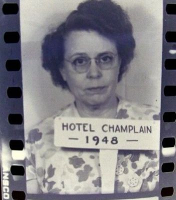 Click to view full size image
==============
Unidentified
THIS HAS BEEN DONATED TO THE CLINTON COUNTY HISTORICAL ASSOCIATION.
Unidentified Employee for the Hotel Champlain in Plattsburgh New York in 1948
Unidentified
THIS HAS BEEN DONATED TO THE CLINTON COUNTY HISTORICAL ASSOCIATION.
Unidentified Employee for the Hotel Champlain in Plattsburgh New York in 1948
