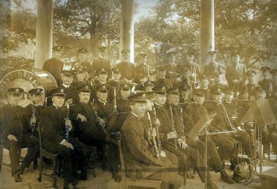 Stewart's Military Band, Boston, Massachusetts

This photo is being shared by Tammy Jorgensen

This photo states: "Stewart's, Boston, Massachusetts
