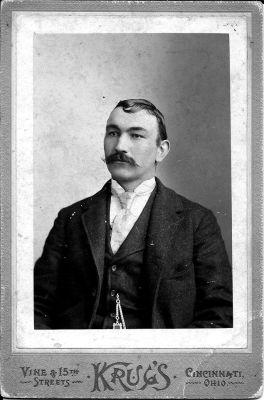 George Charles Mahlerwein

This photo is being shared by Marcus Mercer

This Cabinet Card Photo is of "George Charles Mahlerwein"

The Photographers name is "Krug's", Cincinnati, Ohio 

