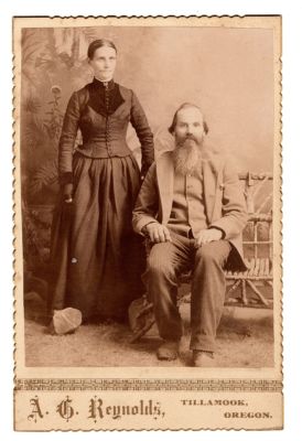 Isaac Chauncy Quick & Frances Adeline Simmons Quick

THIS HAS BEEN RETURNED TO FAMILY

This was Donated by Cheryl Webber/The Terry Girls Genealogy.

This Cabinet Card photo is of Isaac Chauncy Quick & Frances Adeline Simmons Quick

The Photographers name is "A. G. Reynolds", Tillamook, Oregon
