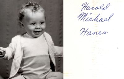 Harold Michael Hanes

This was Donated by Sue Poole

This was found in Norco, California

This photo states: "Harold Michael Hanes"
