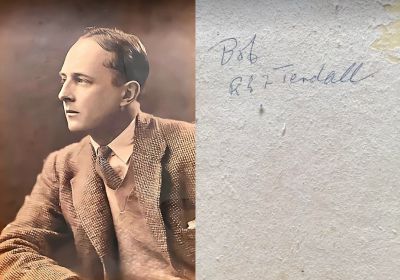 Robert Edward Frederick "Bob" Tendall

THIS HAS BEEN RETURNED TO FAMILY

This Photo States: "Bob, R. E. F. Tendall"

(Robert Edward Frederick "Bob" Tendall)
