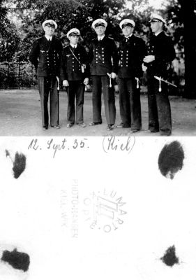 Click to view full size image
==============
Unidentified
This photo is being shared by Tammy Jorgensen
This Photo States: "12 September 1935. (Kiel)
The Photographers name is "Photo-Hansen", Kiel, Germany.
Unidentified
This photo is being shared by Tammy Jorgensen
This Photo States: "12 September 1935. (Kiel)
The Photographers name is "Photo-Hansen", Kiel, Germany.