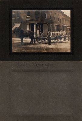 Click to view full size image
==============
John Kiplinger
This was Donated by Denise Ayers
This photo mounted on board states: "John Kiplinger"
John Kiplinger
This was Donated by Denise Ayers
This photo mounted on board states: "John Kiplinger"