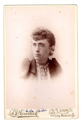 Click to view full size image
==============
Oriah Leota Keller
THIS HAS BEEN RETURNED TO FAMILY
This was Donated by Denise Ayers
This Cabinet Card Photo states: "Leota Keller"
The Photographers name is "Newdick", Los Angeles, California
Oriah Leota Keller
THIS HAS BEEN RETURNED TO FAMILY
This was Donated by Denise Ayers
This Cabinet Card Photo states: "Leota Keller"
The Photographers name is "Newdick", Los Angeles, California