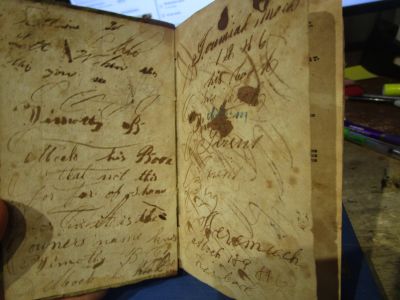 Click to view full size image
==============
Jeremiah B. Mock Arithmetic Book
This 1842 Arithmetic Book belonged to Jeremiah B. Mock. Jeremiah owned the book in 1846.
Jeremiah B. Mock Arithmetic Book
This 1842 Arithmetic Book belonged to Jeremiah B. Mock. Jeremiah owned the book in 1846.