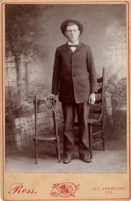 Click to view full size image
==============
Unidentified
Unidentified Cabinet Card
The Photographers name is "Ross", Mt. Sterling, Illinois
Unidentified
Unidentified Cabinet Card
The Photographers name is "Ross", Mt. Sterling, Illinois
