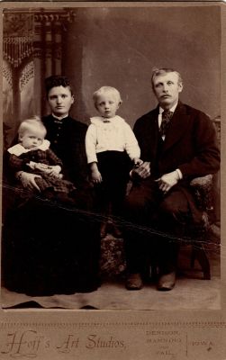 Unidentified

Unidentified Cabinet Card Photo

The Photographers name is "Hoff's Art Studio", Denison, Manning & Vail Iowa.

