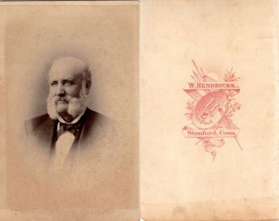 Unidentified

Unidentified Cabinet Card Photo

The Photographers name is "W. Hendricks", Stamford, Connecticut
