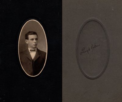 Click to view full size image
==============
Lloyd Lykens
This was Donated by Marlene Clancy Diamond
This photo mounted on board states: "Lloyd Lykens"
Lloyd Lykens
This was Donated by Marlene Clancy Diamond
This photo mounted on board states: "Lloyd Lykens"