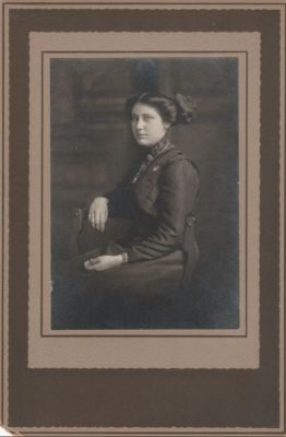 Click to view full size image
==============
John Clark Bible
THIS HAS BEEN RETURNED TO FAMILY
Unidentified Cabinet Card Photo in the John Clark Family Album.
John Clark Bible
THIS HAS BEEN RETURNED TO FAMILY
Unidentified Cabinet Card Photo in the John Clark Family Album.