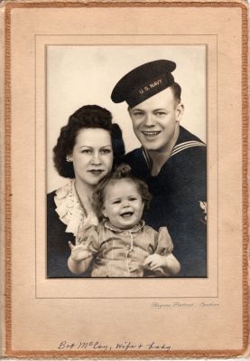 Bob McCoy & Family

This was Donated by Cheryl Webber/The Terry Girls Genealogy

This photo states: "Bob McCoy, Wife & baby"

The Photographers name is "Hagens Portrait", Spokane, Washington
