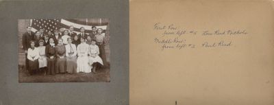 Los Reed Nichols & Paul Reed

This is a early 1900's photo mounted on board of a school in
Sullivan, Ashland, Ohio.

The back of the photo mounted on board has the names Lois Reed Nichols and Paul Reed. I am assuming they are brother and sister.

The School itself is unidentified

NOTE: The original is Blurry

