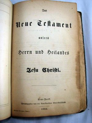 Johann Wilhelm Heienbrock Bible

This Bible was Shared by Cheryl Webber.

Johann Wilhelm Heienbrock Bible

(John William Heyenbrock Americanized name)
