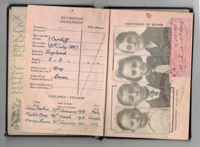Mary Ann (Martin) Crothers Passport

This passport was Shared by Cheryl Webber.

Mary Ann (Martin) Crothers passport.

