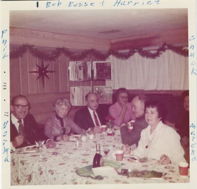 Bob Busse, Harriet, Chuck, Martha, Norma & Phil

This was Donated by Lois B. Hansen.

This Photo States: "Bob Busse & Harriet, Chuck, Martha, Norma and Phil".

Photo Taken February 1972.
