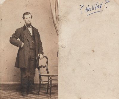 Edwin "Halifax" Appleyard?

This has been shared

This CdV Photograph states: "?Halifax?"
