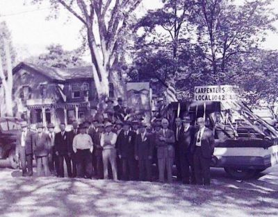 Plattsburgh, New York

THIS HAS BEEN DONATED TO THE CLINTON COUNTY HISTORICAL SOCIETY

Fourth of July Parade, Plattsburgh, New York, 1940's
