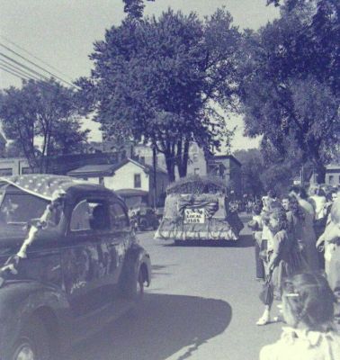 Plattsburgh, New York

THIS HAS BEEN DONATED TO THE CLINTON COUNTY HISTORICAL SOCIETY

Fourth of July Parade, Plattsburgh, New York, 1940's.
