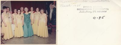 Minnie Smith

This was Donated by Dawn Dambrosio.

This Photo States: "Minnie Smith's Installation", March 1968


