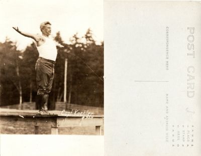 Capt. Koehler

This was Donated by Cheryl Webber.

This Real Photo Postcard (RPPC) States: "Capt. Koehler"

There is no location noted.

