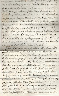 William B. Smith

This was Donated by a Anonymous Donor.

This is the Probate/Will Papers for William B. Smith. Date of Birth 30 May 1818 in
Fairfield County, Ohio & He Died on 4 July 1864 in
Fairfield County, Ohio.

Page 3
