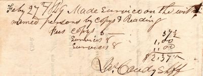 Jane Silcott VS. Caleb Artemis Penn

This was Donated by a Anonymous Donor.

This is part of the court documents for the court case of Jane Silcott VS. Caleb Artemis Penn on the paternity of Jane Silcott's unborn baby.

Date of Document is 27 February 1849
