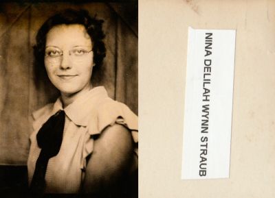 Nina Deliliah Wynn Straub

THIS HAS BEEN RETURNED TO FAMILY

This Photo States: "Nina Delilah Wynn Straub"
